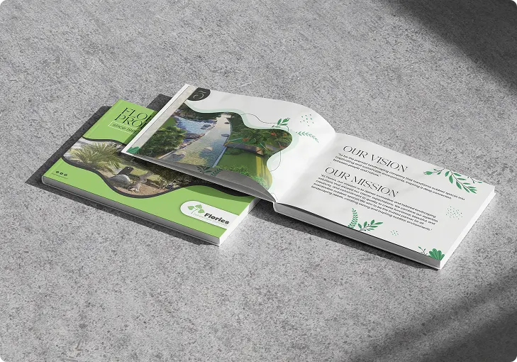 Company Profile & Brochure For Florics